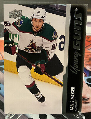 2021-22 UD Extended Series Base Young Guns #712 Janis Moser - Arizona Coyotes