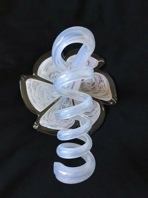 Murano Art Glasspule/Wandleuchte Blumenkopf handgeblasen Murano Art Glasspule/Wandleuchte Blumenkopf handgeblasen