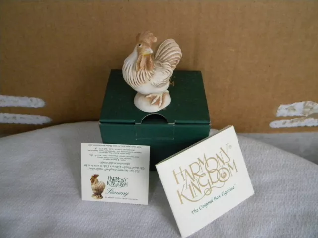 2000 HARMONY KINGDOM Sammy Rooster Figurine ....  with box