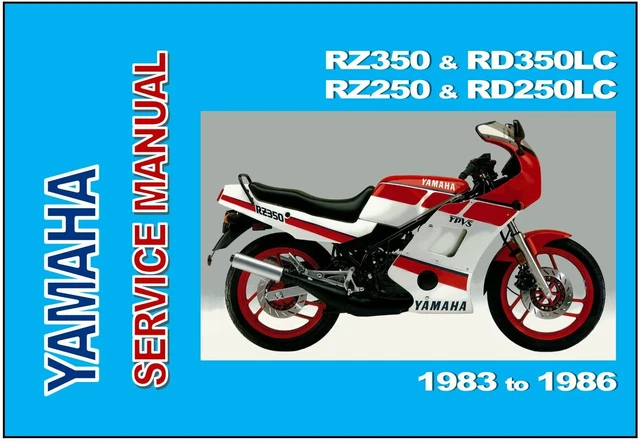 Yamaha RZ250・350R サービスマニュアル RZ250⁄350R サービス