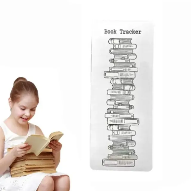 Creative Library Card Bookmark Reading Log Reading List Bookmark
