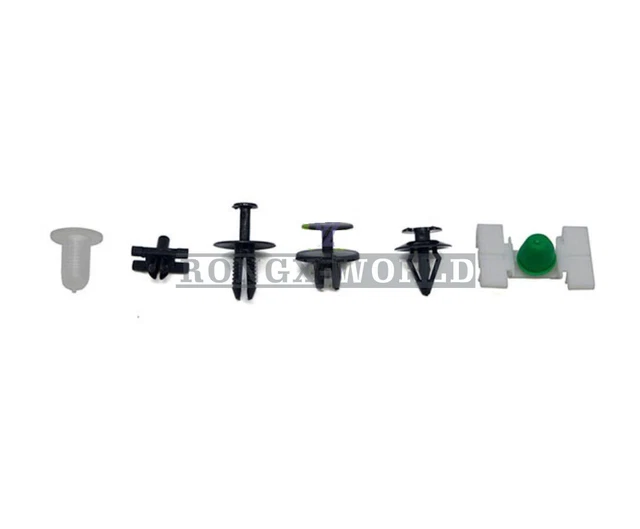 290PCS For Car SUV Clips Plastic Push Type Rivet Retainer Fastener Bumper Pin