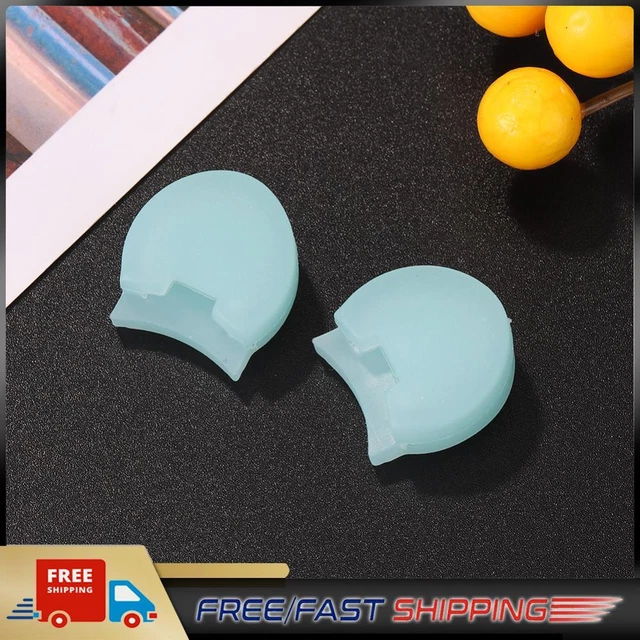 5pcs Clarinet Thumb Rest Covers Finger Rest Protective Pads (Light Blue)