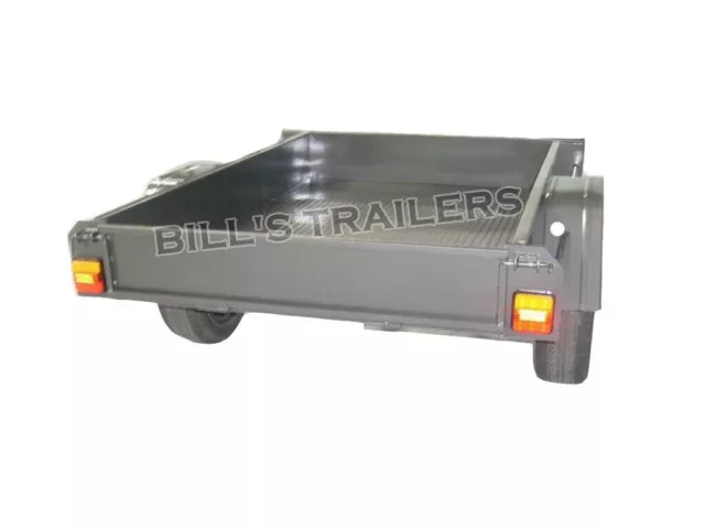 6x4 Box Trailer with Check Plate Floor | Brand New Rim & Tyres | Australia Made