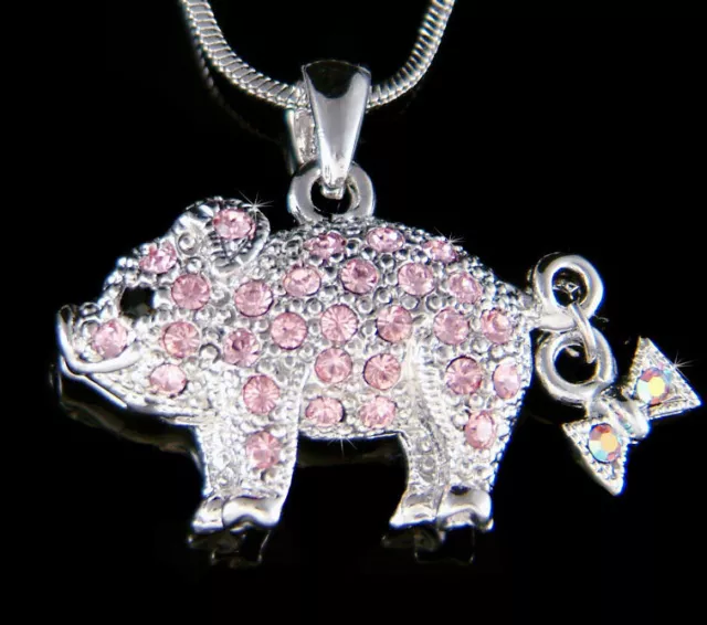 Pink online piglet jewellery