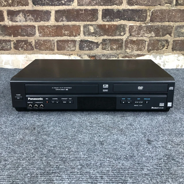 PANASONIC DVD VCR Combo PVD4744 4Head Hi Fi OmniVision Tested Works