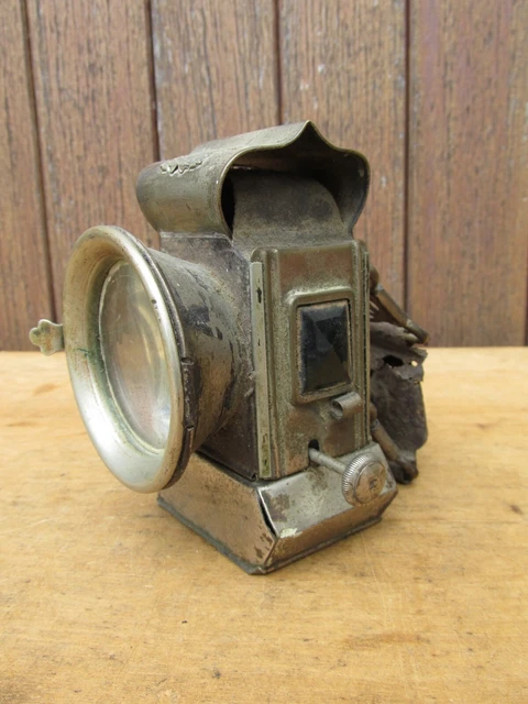 Phare Avant Vélo Jos à Casquette - Randonneur / Ville - Ancien, France