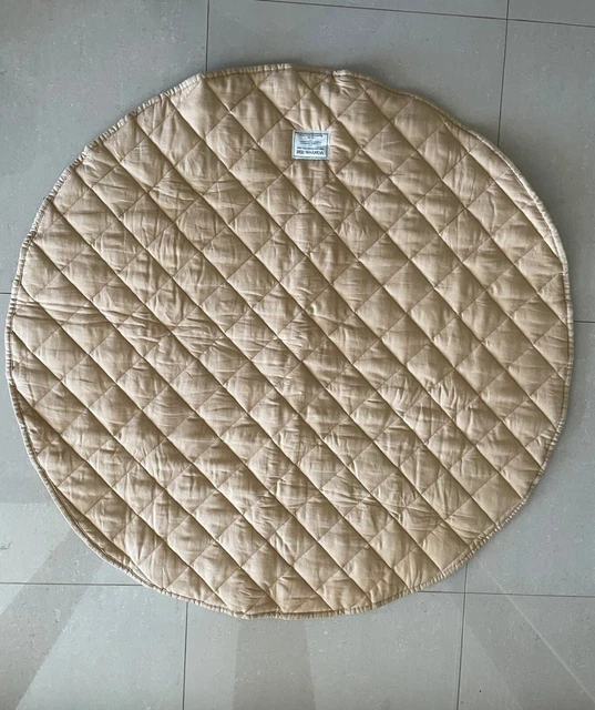 WARREN HILL Baby Quilted Play Mat Oat New With Dustbag