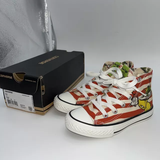 Green eggs and discount ham converse shoes