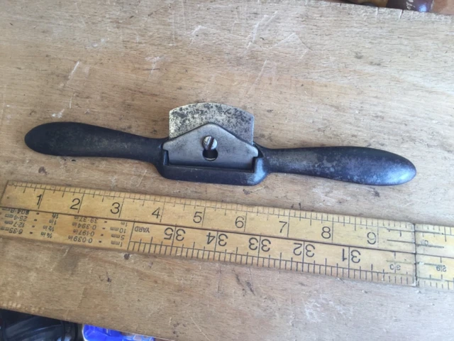 Vintage Stanley New Britain Spokeshave With Flat Side