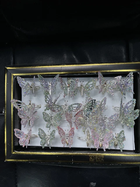 24 Buterfly Rings