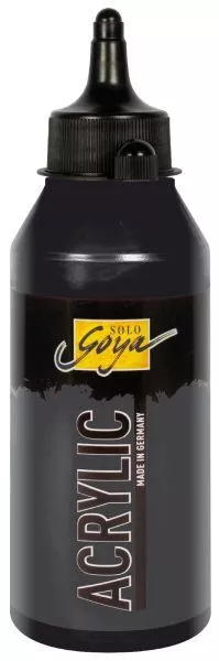 Kreul Solo Goya Acrylic schwarz 250 ml  Künstlerfarben