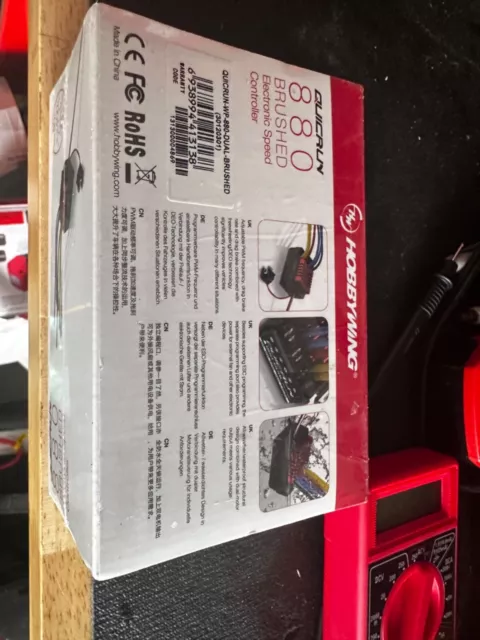 Hobbywing QuicRun 880 Waterproof Dual Brushed Crawling ESC