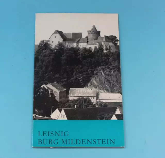 Heft 63 Baudenkmal Leisnig Burg Mildenstein DDR VEB Seemann Leipzig 1987