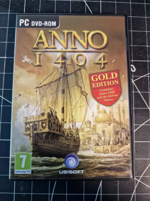 Anno 1404 (PC: Windows, 2009) Gold Edition UBISOFT RARE RETRO GAMES