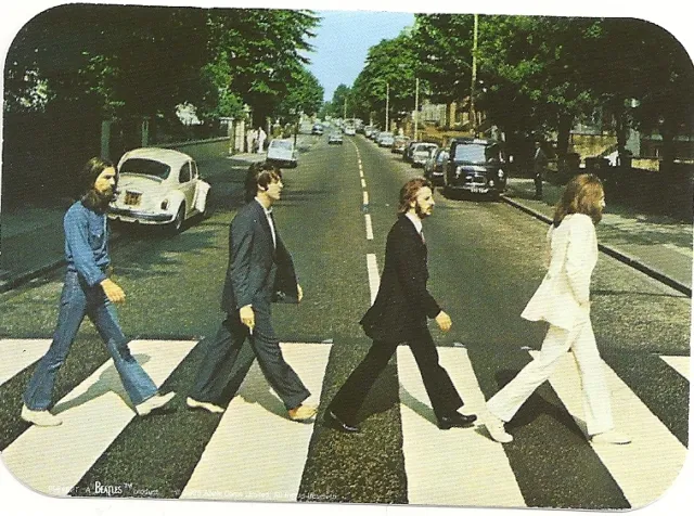 BEATLES 4 STICKERS / LABELS pictures from album