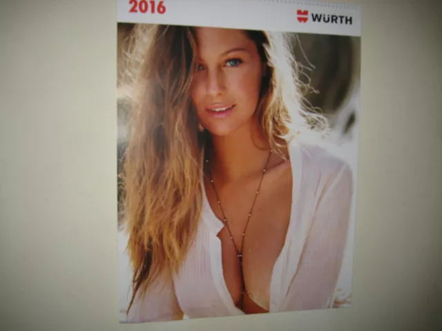 Würth Kalender 2016 Erotik Worldwide Shipping