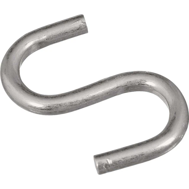 National 1 In. Zinc Heavy Open S Hook (6 Ct.) N121574 National N121574