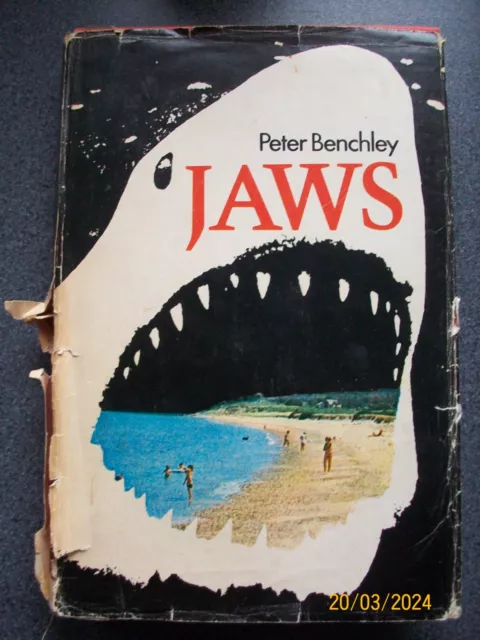 Peter Benchley - Jaws Hardback Book 1975 Book Club Associates Edition