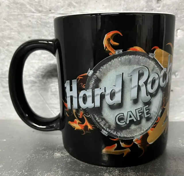 Hard Rock Cafe Mug Niagara Falls Large Souvenir Drinking Guitar Coffee Cup