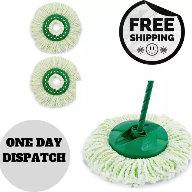 Libman Microfiber Tornado Spin Mop Refill (2-Pack)