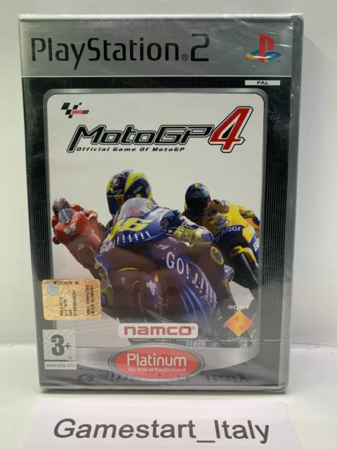 Moto Gp 4 - Sony Ps2 - Nuovo Sigillato Pal Platinum New Sealed Motogp