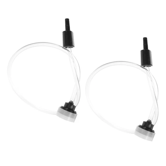 2PCS FOOD SEALING Saving Adapter Vacuum Sealer Hose Replacement Kitchen