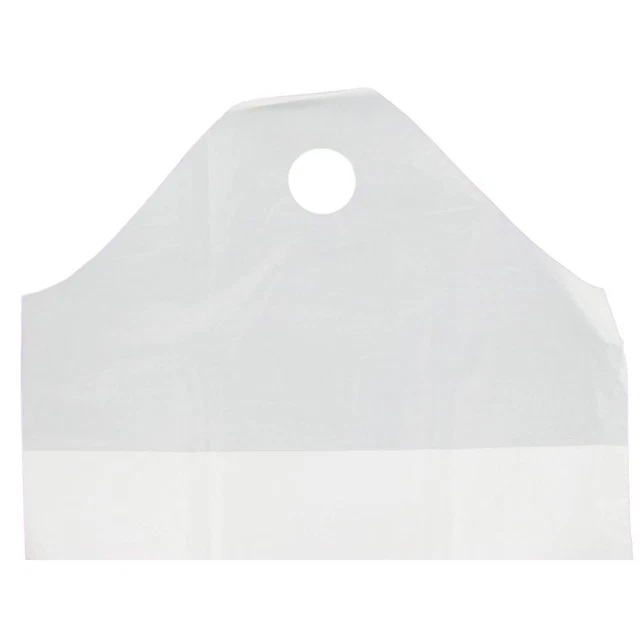 Command Packaging F21WT White Carry-Out Bag with Wave Top - 500 / CS