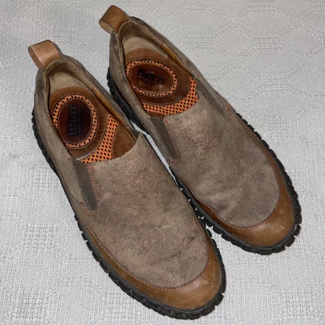 Ridge Botas de caza de cuero impermeables de 8 para hombre, zapatos de  senderismo de barro