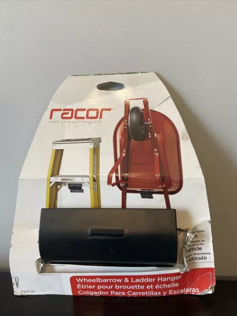 Racor PSM-1R Wall Mount Wheelbarrow Patio Furniture Chair and Ladder Garage