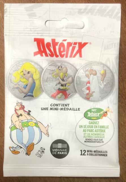 Asterix 2022 Mini Médaille Monnaie De Paris Neuve Dans Sa Pochette Jeton Tokens