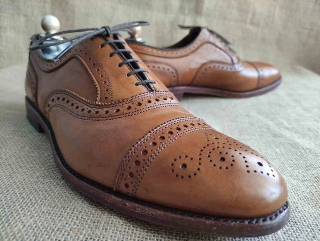 Derbies Allen Edmonds En Cuir Marron Pour Homme, Pointure 42.5 EU (9.5 US) - Occasion