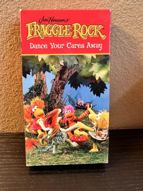 FRAGGLE ROCK DANCE Your Cares Away - Jim Henson's VHS FREE SHIPPING! $8 ...