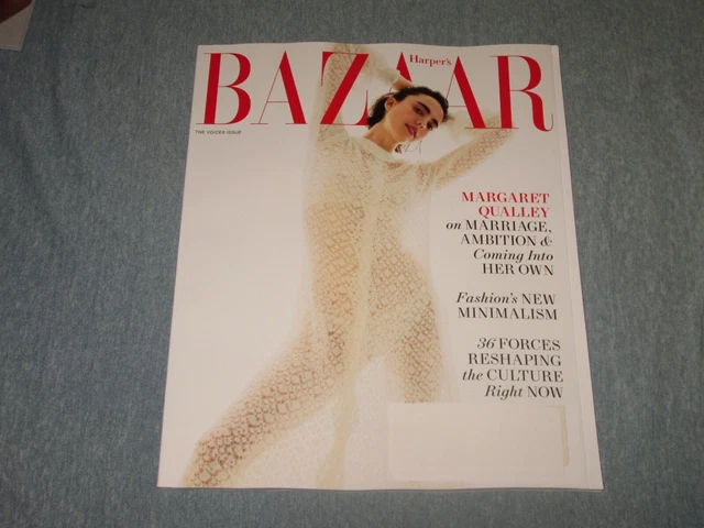 HARPER'S BAZAAR MAGAZINE October 2023 The Voice Issue Margaret Qualley