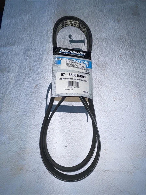 Quicksilver Serpentine Belt P/N 57-865615Q09