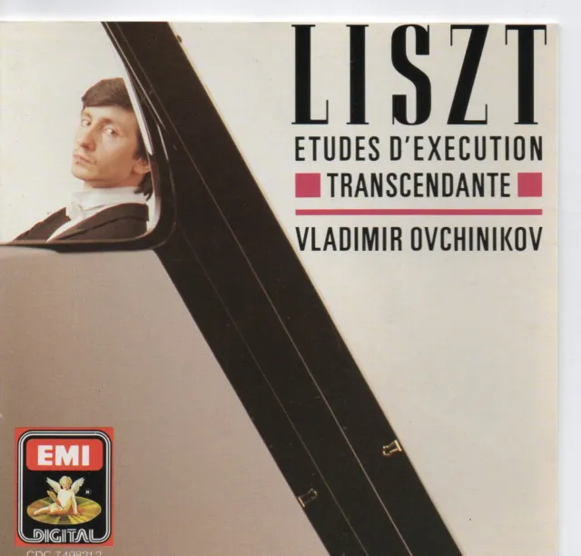Liszt  ETUDES D’EXECUTION TRANSCENDANTE  Vladimir Ovchnikov cd