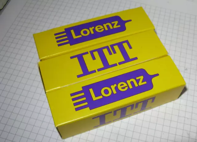 3x LORENZ TELEFUNKEN  1AD4  1 AD 4  Röhre Radio Oldtimer Sammler Bastler selt