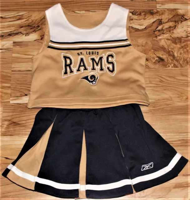 Cheerleader Child Size 4 Small S Top Skirt Dress Up Costume Competition Quality
