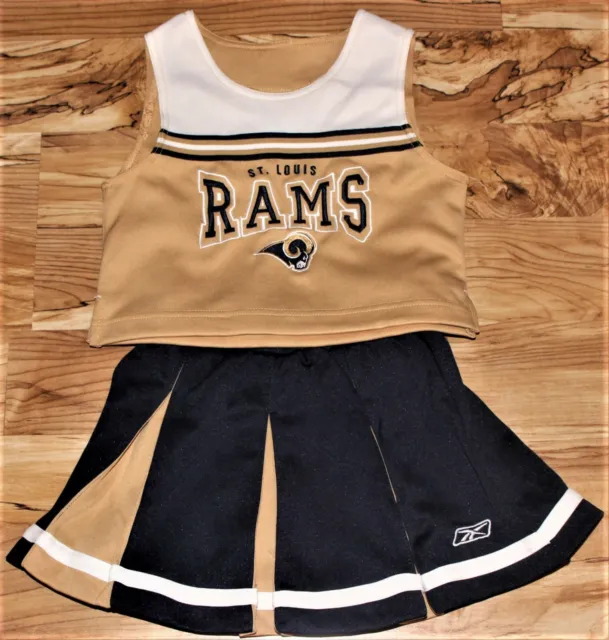 Cheerleader Child Size 5 6 Medium Top Skirt Dress Up Costume Competition Quality
