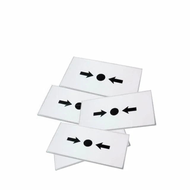 10X KAC FIRE Alarm Call Point MCP Break Glass Replacement Glass