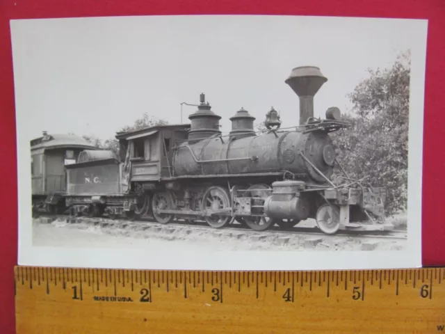 Nevada Central Railroad Locomotive #2 Photo Passenger Train San Gabriel Ca 1939