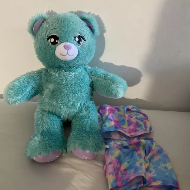 Build A Bear Exclusive Disney The Little Mermaid Ariel Inspired Bear & Outfit