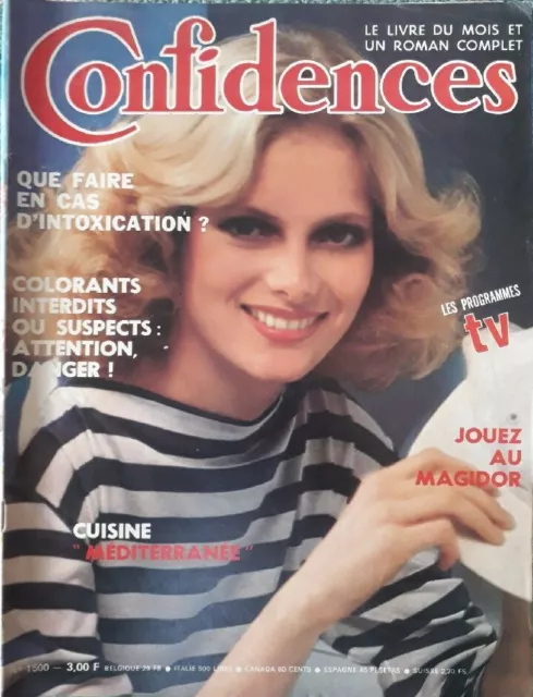 Confidences magazine John Wayne Joséphine Baker