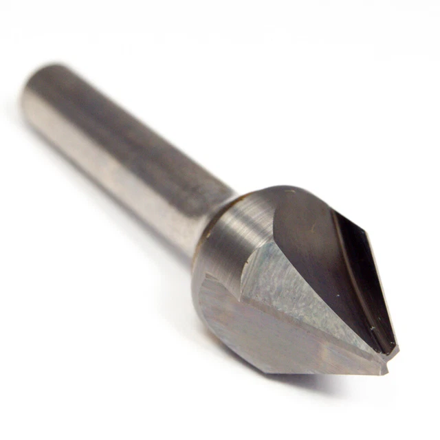 Hertel 02389351 Carbide Countersink 3/4" 3FL 60° 1/2" Shank