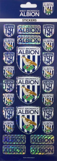 West Bromwich Albion Football Club Stickers Championship Party Gifts For Fans