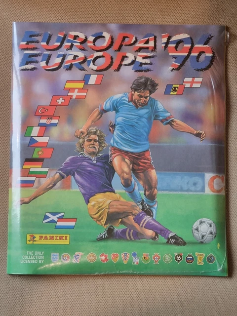 PANINI UEFA EURO 96 Empty Album+Full Sticker Set - Factory Sealed Very ...