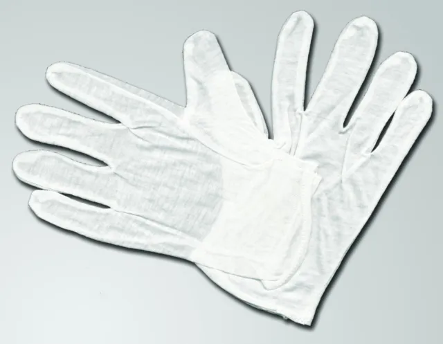 Gloves Cotton Gloves White Size XL 2x Look 1-1810