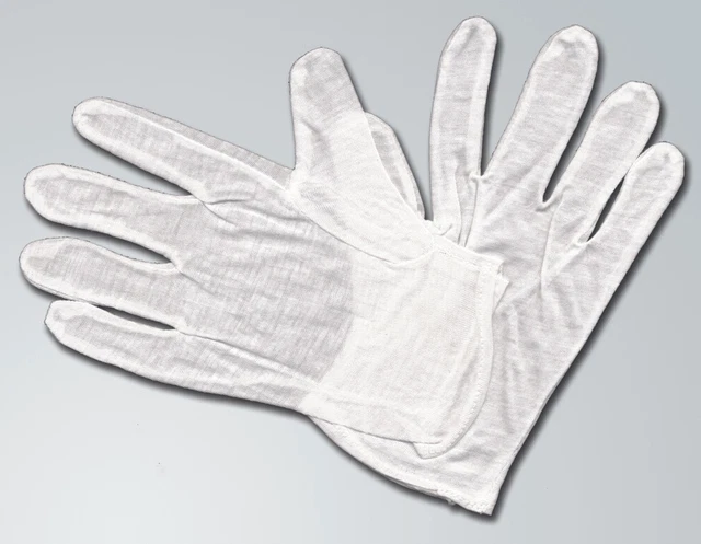 Gloves Cotton Gloves White Size XL 2x Look 1-1810