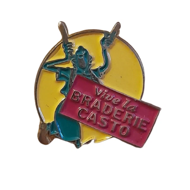Ancien chapeau de vélo VEENO Pays-Bas épingle revers cravate