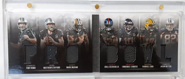 2016 PREFERRED Football "PRO BOWL" Jersey Booklet SP  /99